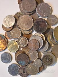 Lotto monete miste da tutto il mondo