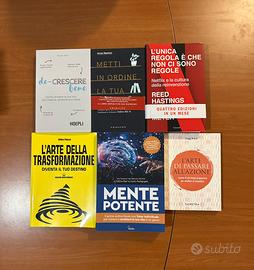 Lotto 6 Libri Crescita,Produttività e Business