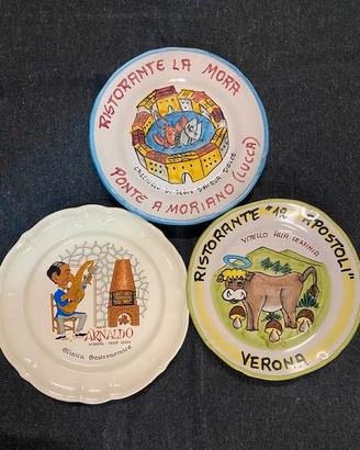 Piatti da collezione del buon ricordo