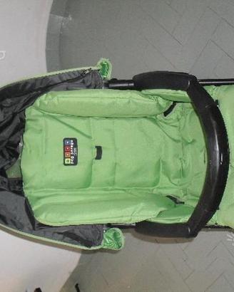 Passeggino peg perego con cappottina trasparente