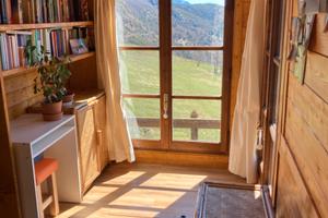 Roulotte con preingresso panoramico