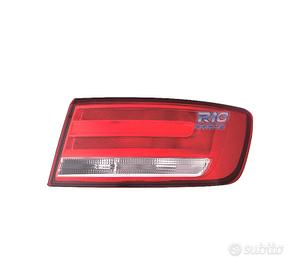 FANALE DESTRO PER AUDI A4 SEDAN 15-20 BIANCO ROSSO