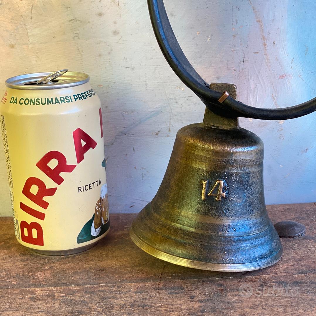 4 Campanelli In Metallo Con Moschettone - Campanaccio Per Escursionismo, Animali E Decorazione - Foto 4