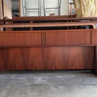 Testiera letto matrimoniale con comodini