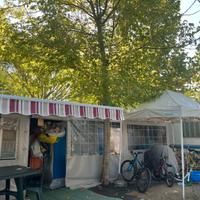 Roulotte stanziale camping adriano