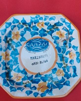 Portacenere souvenir Caltagirone ceramica