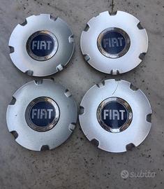 4 coppette coprimozzi per Fiat Panda originali