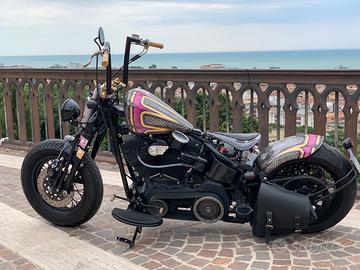 cross bones bobber old school foglia oro