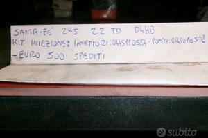 Kit iniettori pompa gasolio hyundai santa fe 2.2