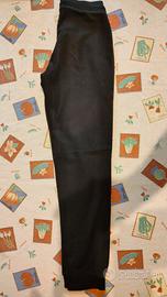 Pantaloni in pile nero M  (da coordinato sci)