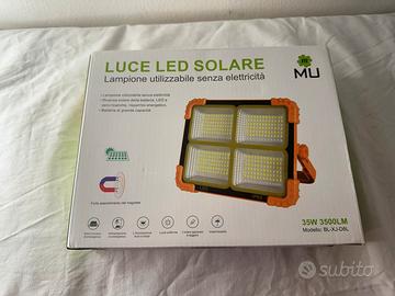 Luce led solare