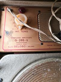 Valigetta fonografica amplificata Geloso