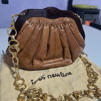 Borsa Vintage Ipes New Line Stampa Pitonata catena