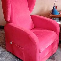 Poltrona elettrica reclinabile