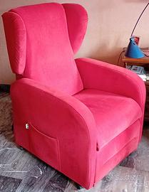 Poltrona elettrica reclinabile