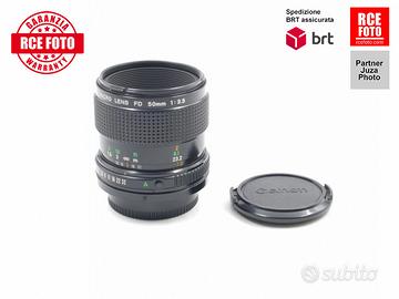 Canon FDn 50 f3.5 Macro