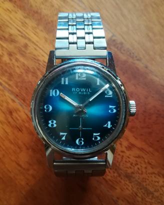 Orologio ROWIL 17 Rubis - Anni 60 NON Funzionante