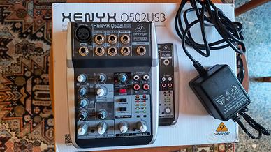 mixer behringer q502usb