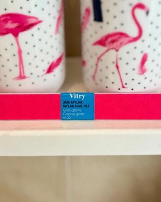 Lima Mylar Vitry Rosa Fluo Grana 120 NUOVA