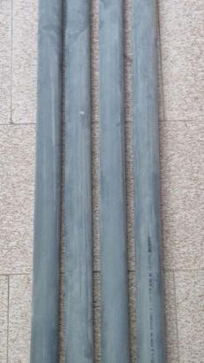4 tubi d scarico doppia coppa diametro 50 mm