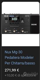 NUX MG30 pedaliera chitarra 