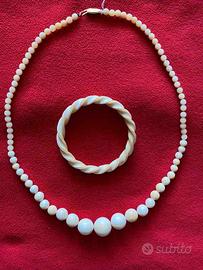 Collana e bracciale vintage