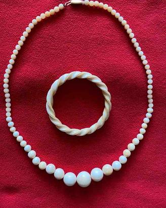 Collana e bracciale vintage