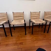 MOLTENI 4 sedie MASTRO di TOBIA SCARPA