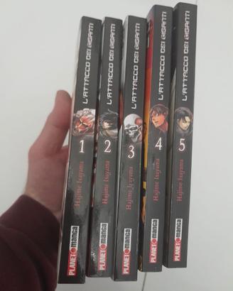 L'ATTACCO DEI GIGANTI - Manga
