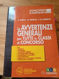avvertenze generali per tutte classi concorso