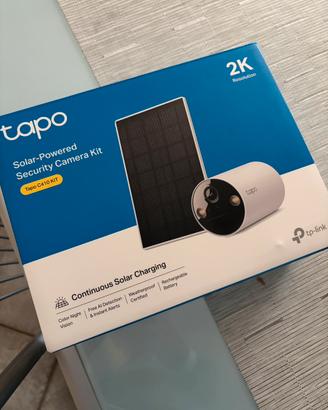 Telecamera da esterno con pannello solare kit