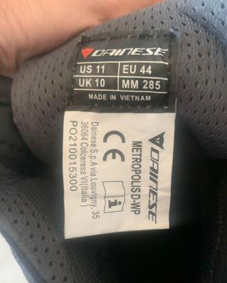 Scarpe da moto Dainese Metropolis D-WP