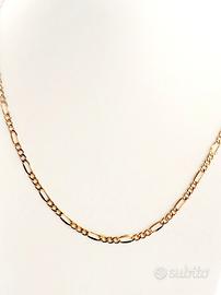 Collana, collier unisex in Oro Giallo 18kt- 50cm