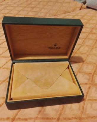Scatola vintage Rolex originale