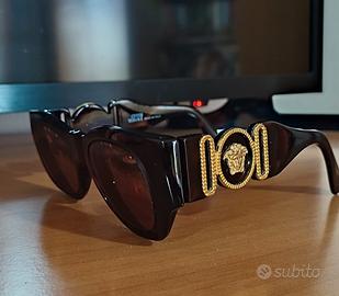 Occhiali da sole vintage Versace medusa biggie 