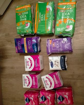 assorbenti Lines, Presteril lady e laurella