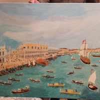 Quadro 60x80 olio su tela Venezia