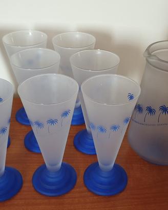 Set bicchieri e caraffa