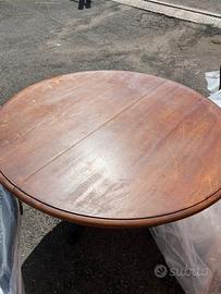 Tavolo tondo allungabile