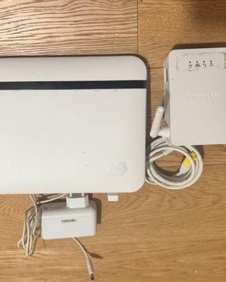 Wind 3 hub fibra con amplificatore segnale