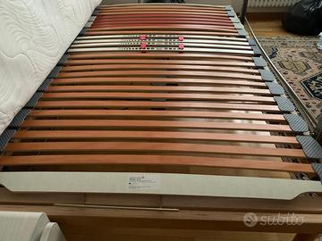 Letto motorizzato una piazza e mezzo con materasso