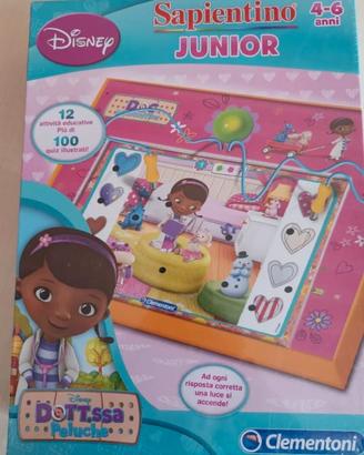 Sapientino junior Clementoni dott peluche
