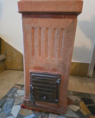 stufa in terracotta