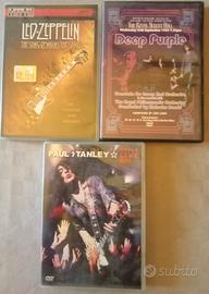 Led zeppelin/Deep purple/ Paul Stanley ( kiss) dvd