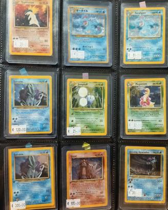 Pokémon mancoliste set neo