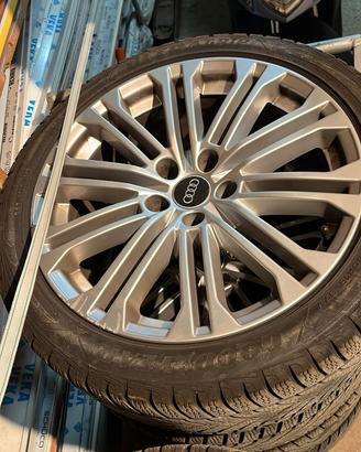CERCHI E GOMME (invernali)18" 100% ORIGINALI AUDI