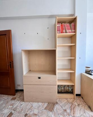 Mobile TV e libreria (venduti anche separatamente)
