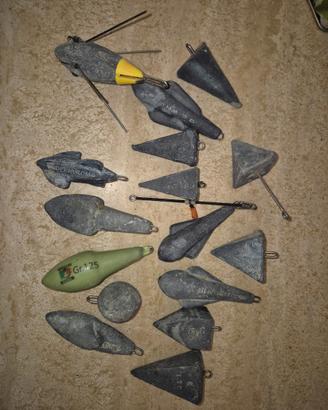 Piombi da pesca