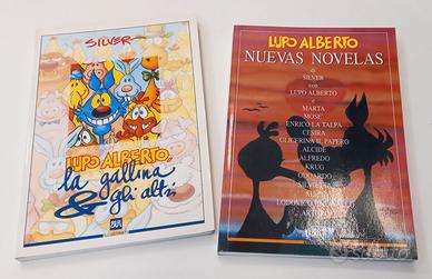 LUPO ALBERTO - 2 libri di fumetti