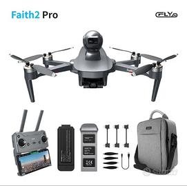 Drone 4K FlyAI Faith2 Pro | GPS + Gimbal 3 assi